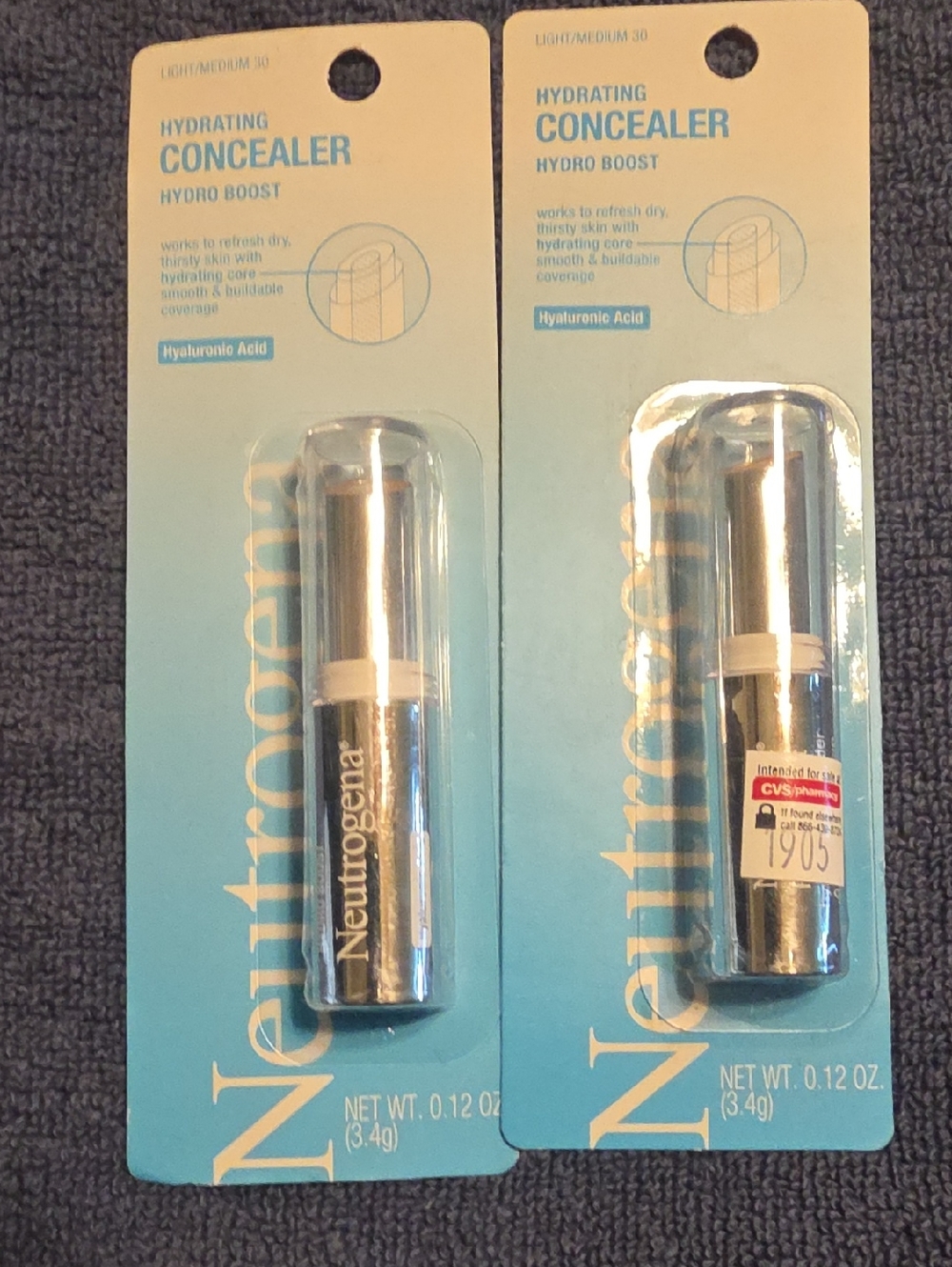 TWO Neutrogena Hydrating Concealers
